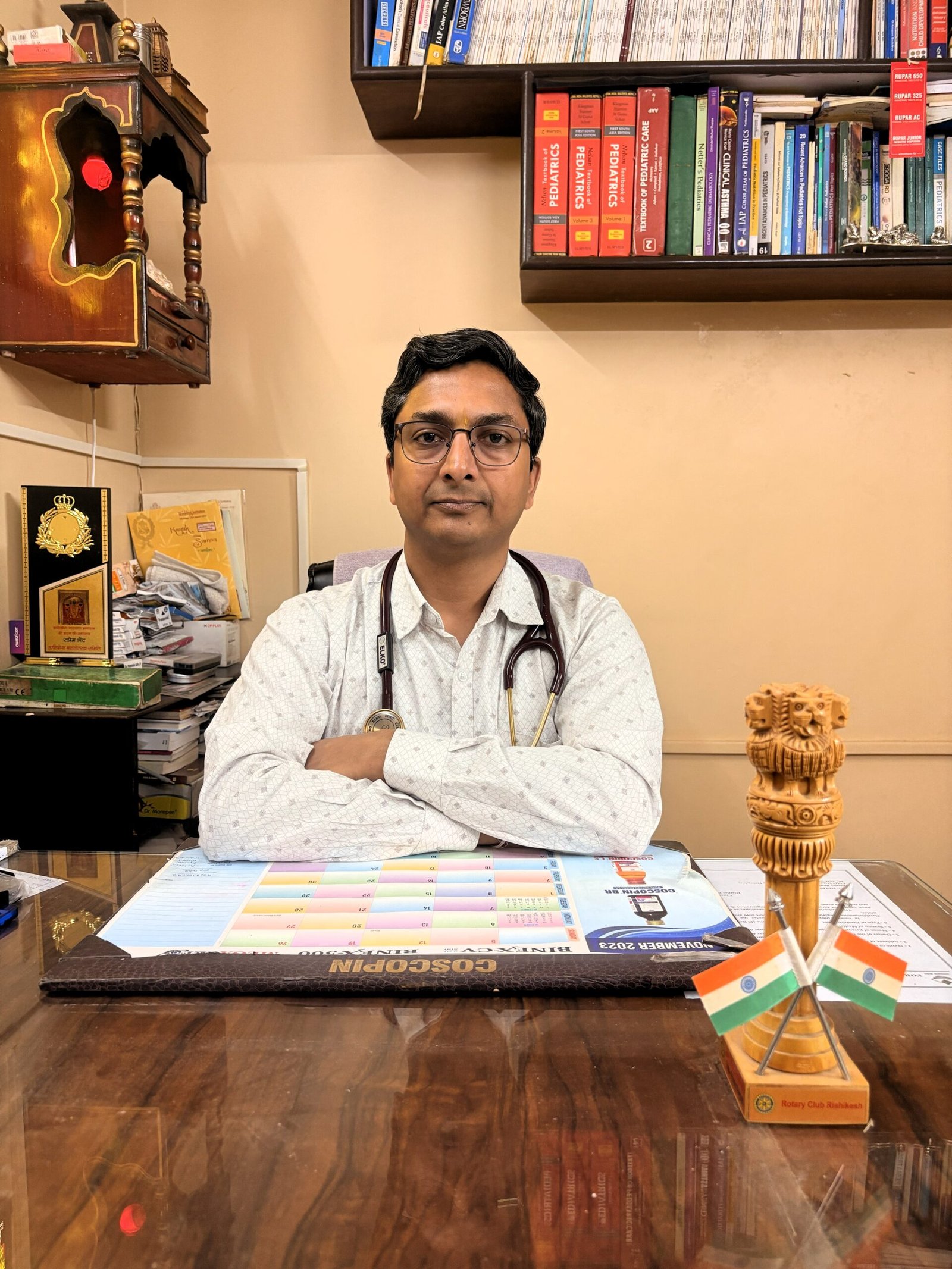Pediatrician in Rishikesh: When Should Parents Visit a Child Specialist? 2 Dr Rajesh Agarwal pediatrician at Shri Sidhbali Hospital Rishikesh